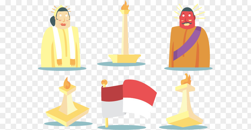 Vector Indian Buddhism National Monument Jakarta Fair Euclidean Illustration PNG