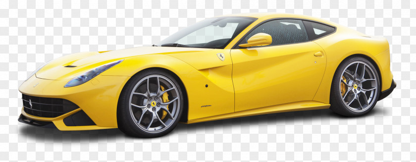 Yellow Ferrari F12berlinetta Car F12 Sports California PNG