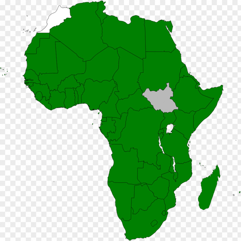 Elephant Africa World Map Clip Art PNG