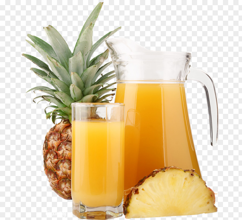 Juice Orange Pineapple Smoothie PNG