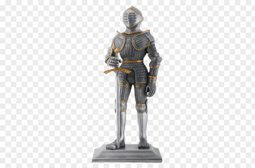Knight Middle Ages Statue Figurine Sculpture PNG