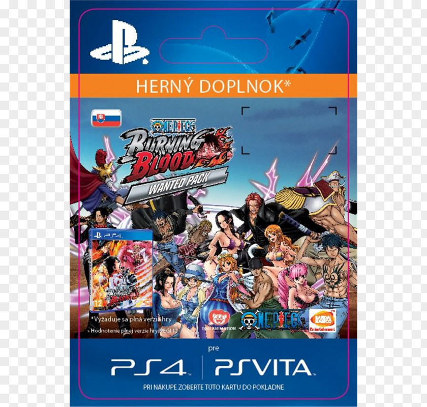 One Piece: Burning Blood PlayStation 4 Spain Network PNG