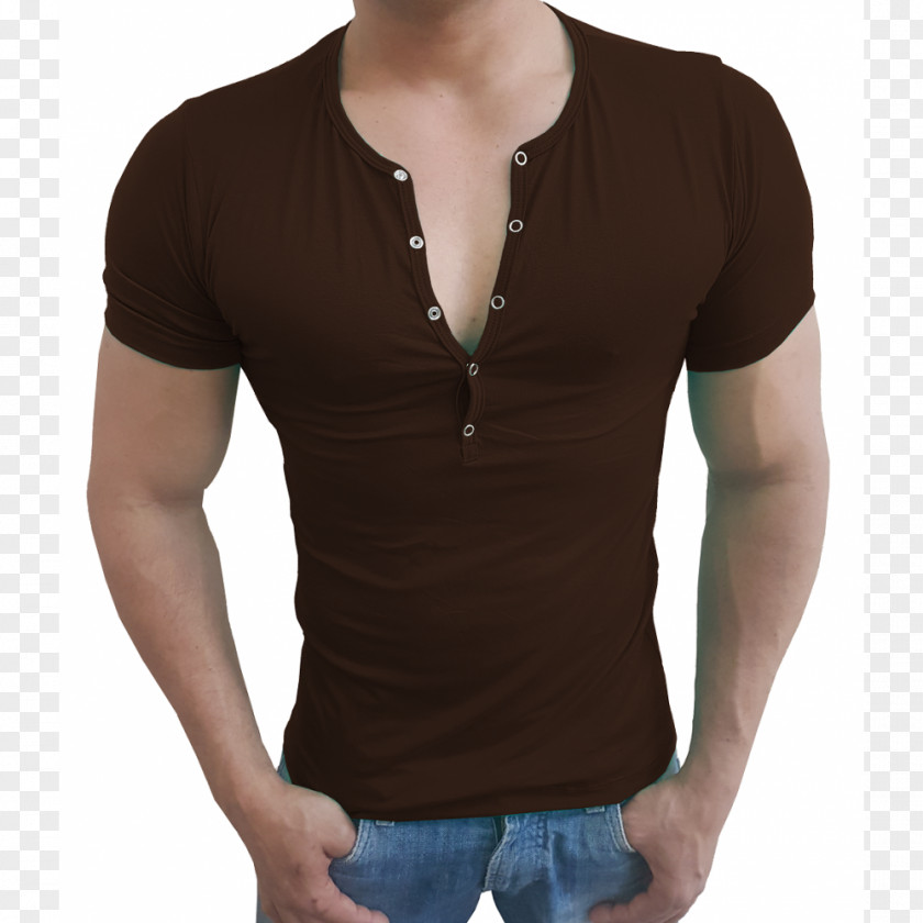 T-shirt Henley Shirt Blouse Sleeve PNG