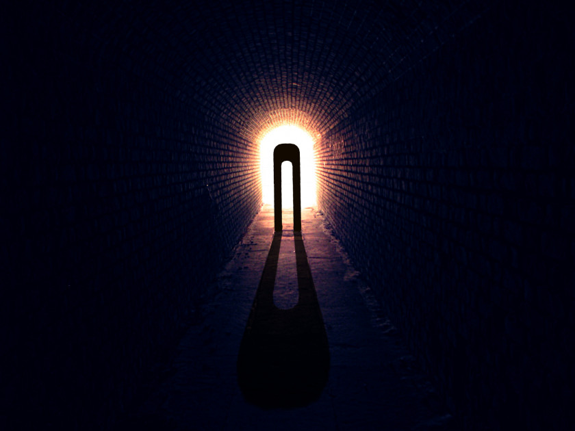 Tunnel Lighting Darkness Sky Desktop Wallpaper PNG