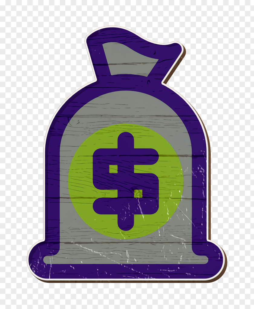 Western Icon Money Bag PNG