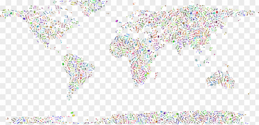 Decorative Map World Border Globe PNG