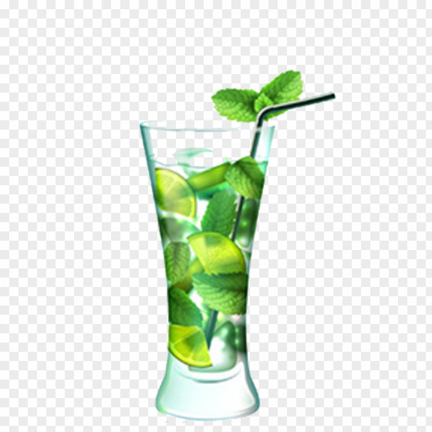 Free Drink Cup Creative Matting Mojito Cocktail Liqueur PNG