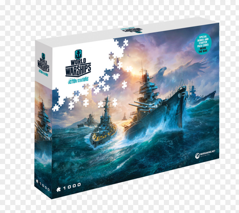 German Battleships PuzzleShip Jigsaw Puzzles World Of Tanks Merlin Publishing Warships Puzzle PNG