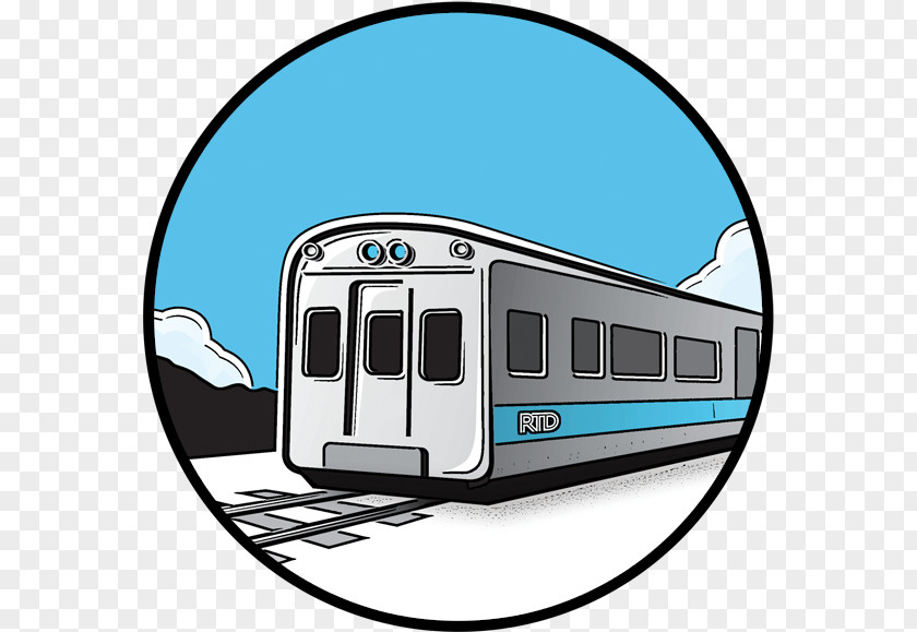 Track Metro Bus Cartoon PNG