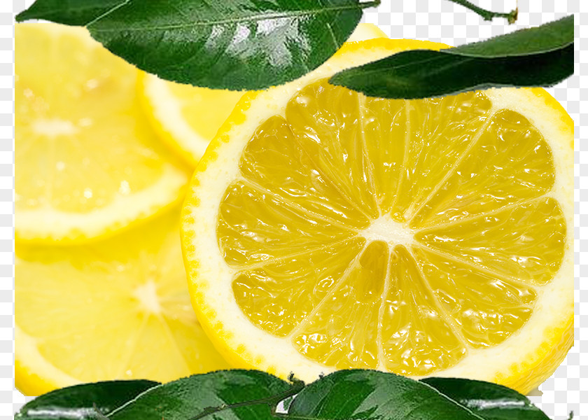 Yellow Lemon Slices Creative Perspective Desktop Wallpaper High-definition Television Video Display Resolution PNG