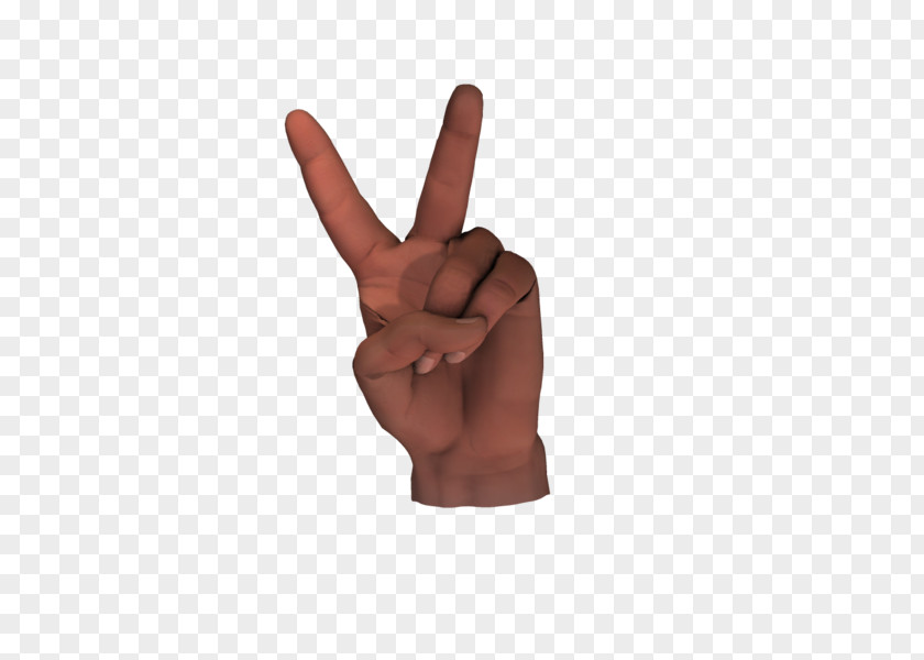 Hand Finger Peace Symbols V Sign PNG