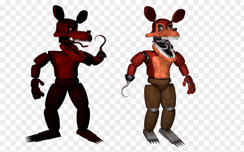 Nightmare Foxy Five Nights At Freddy's 4 2 Animatronics PNG