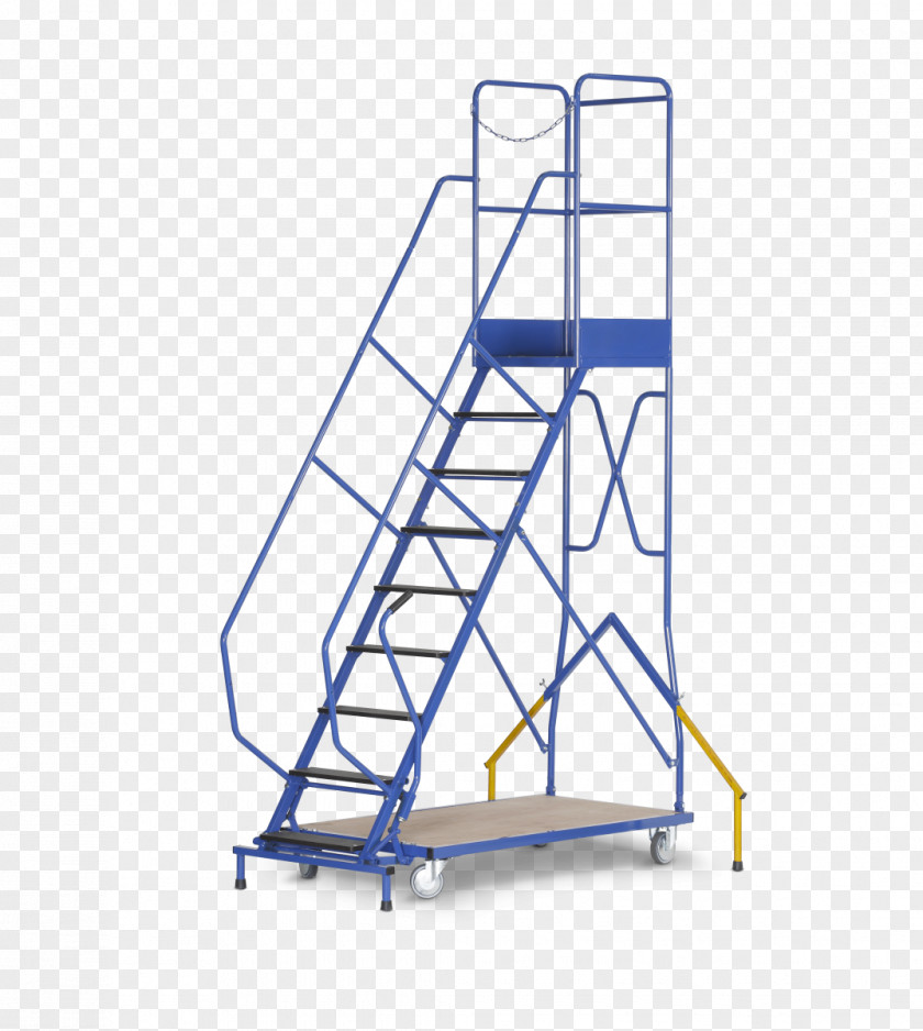 Velos Escabeau Steel Industry Architectural Engineering Ladder PNG