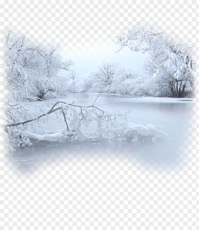 Winter Painting Landscape Desktop Wallpaper Art PNG