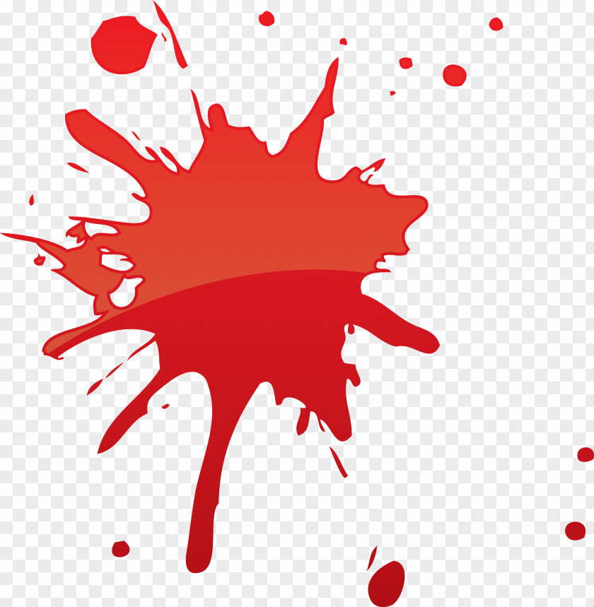 A Large Area Of Spitting Blood Euclidean Vector PNG