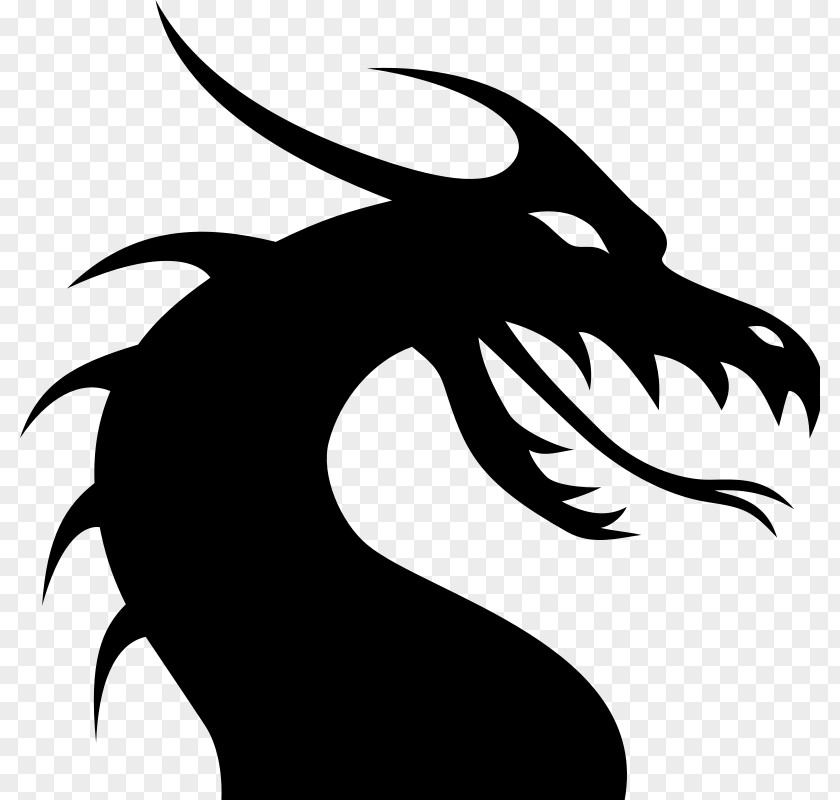 Dragon Drawing Webdesign Clip Art Openclipart Vector Graphics Silhouette Free Content PNG