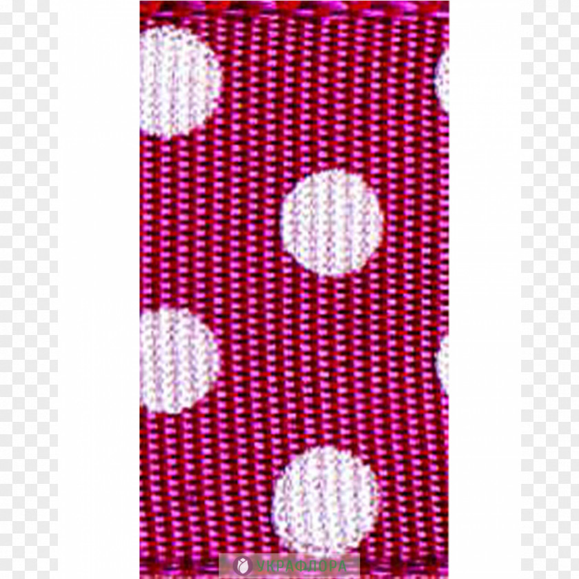 Polka Dot Textile Pink M Rectangle Point PNG