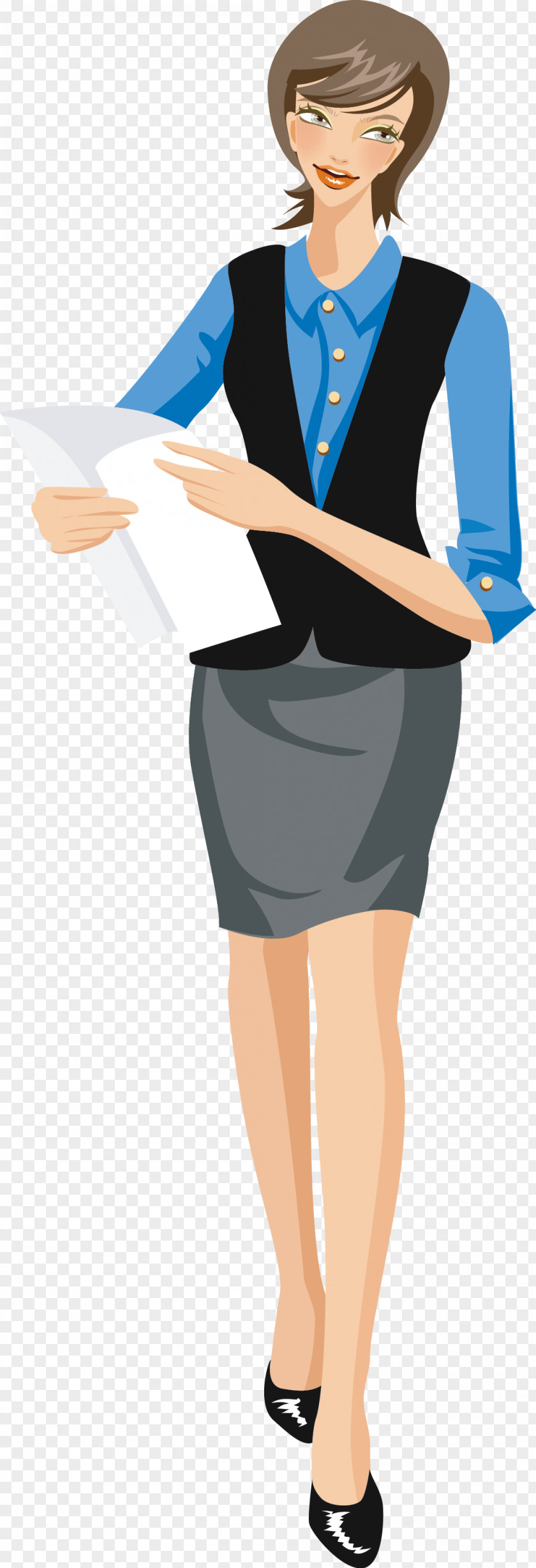 Urinal Top View Physician Woman PNG