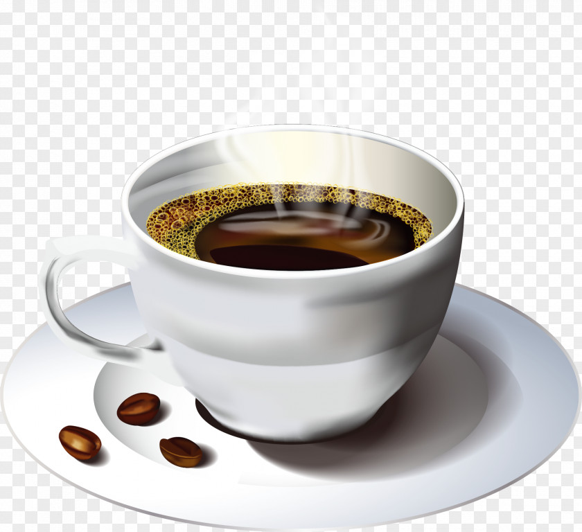 Vector Coffee Mug Ristretto Caffxe8 Americano Cuban Espresso PNG