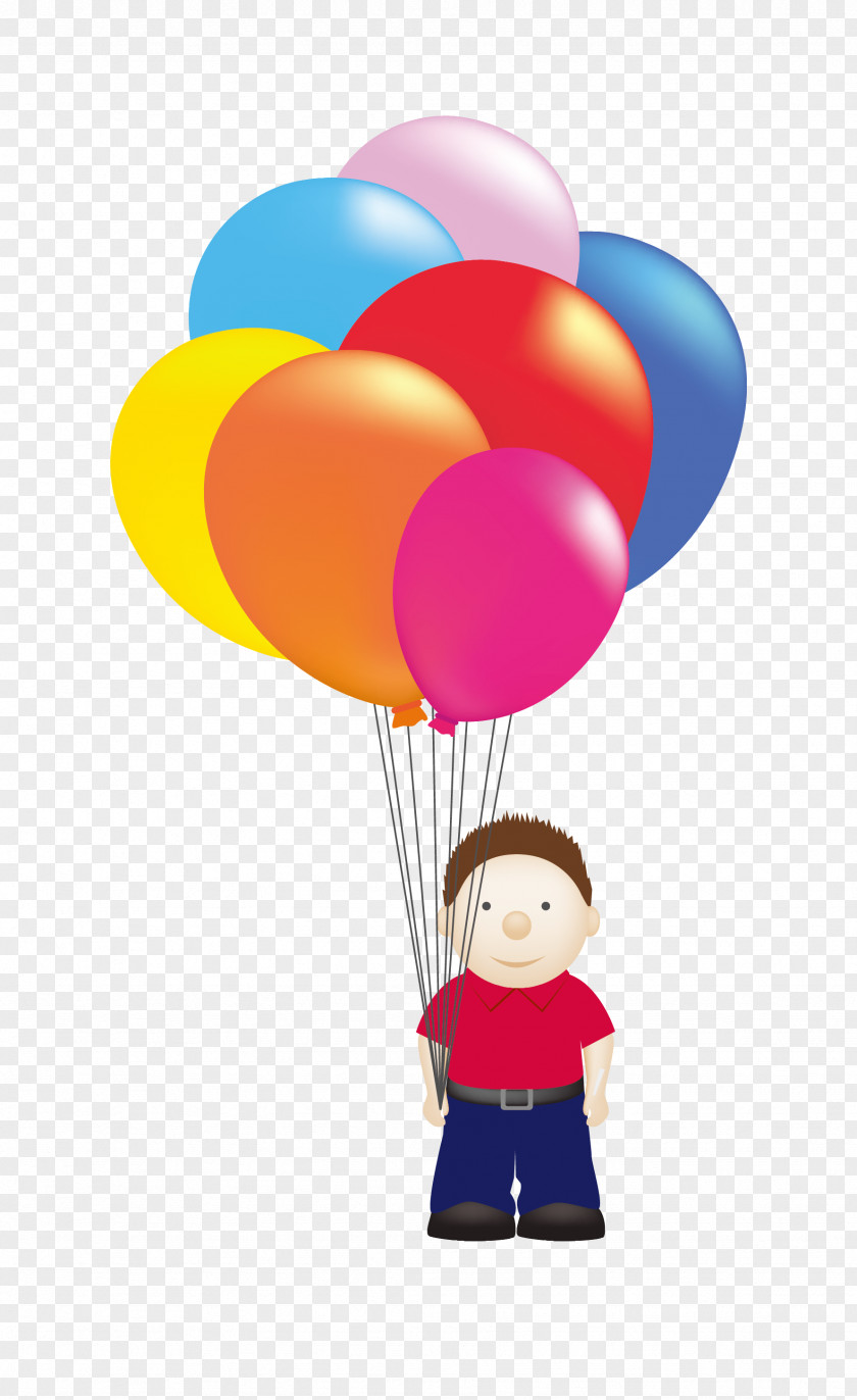 Vector Color Balloon Material Royalty-free Cartoon Letter Illustration PNG