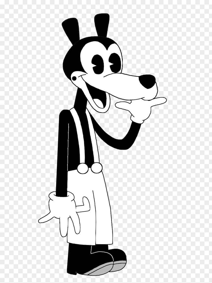 Wold Bendy And The Ink Machine Black White Drawing Coloring Book Gray Wolf PNG