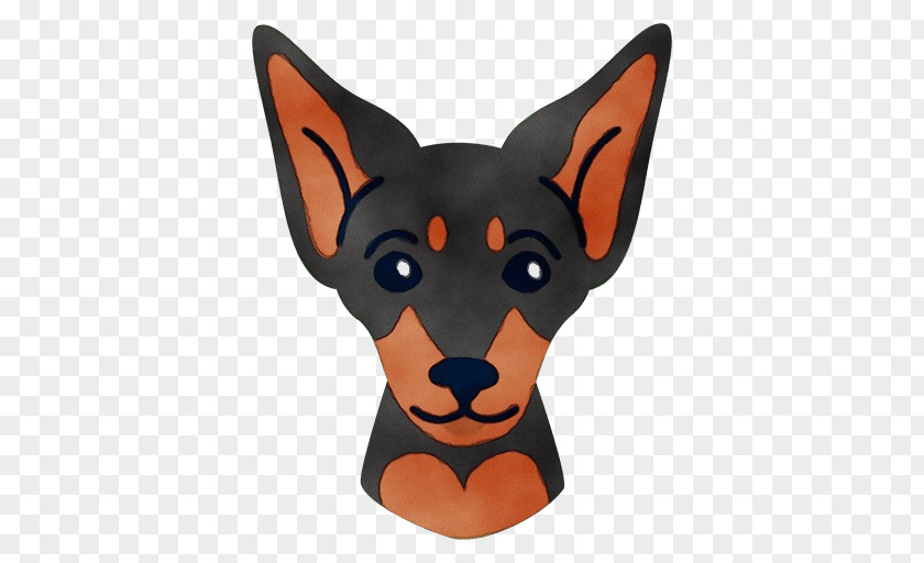 Working Dog English Toy Terrier Cartoon PNG