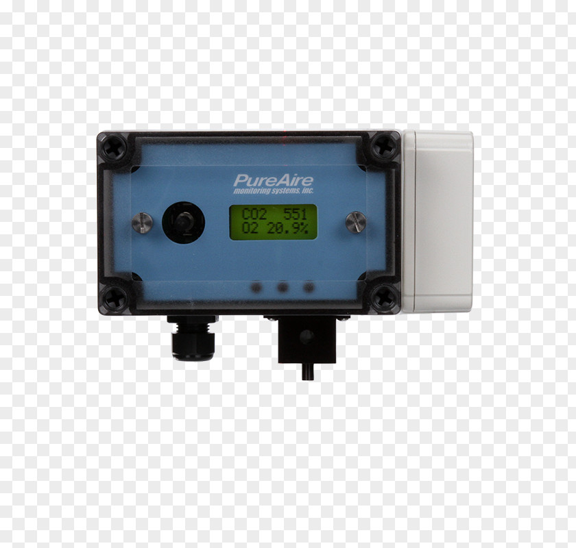 Carbon Dioxide Sensor Oxygen Gas Detector PNG