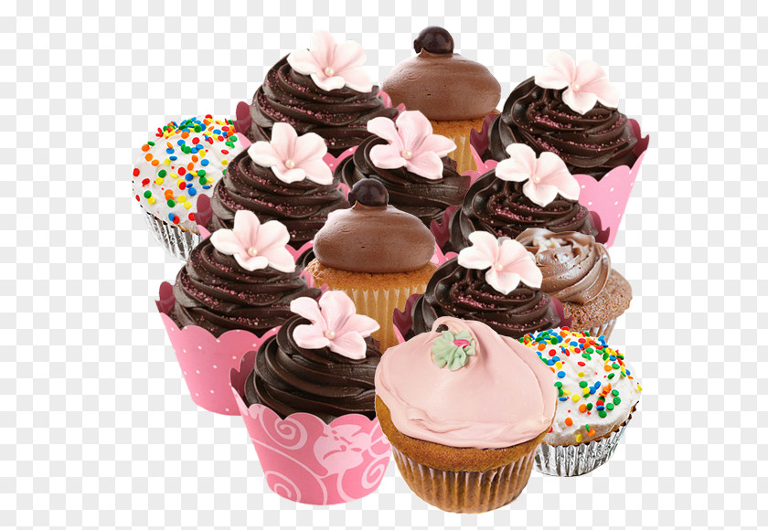 Design Cupcake Newsletter Email Landing Page PNG