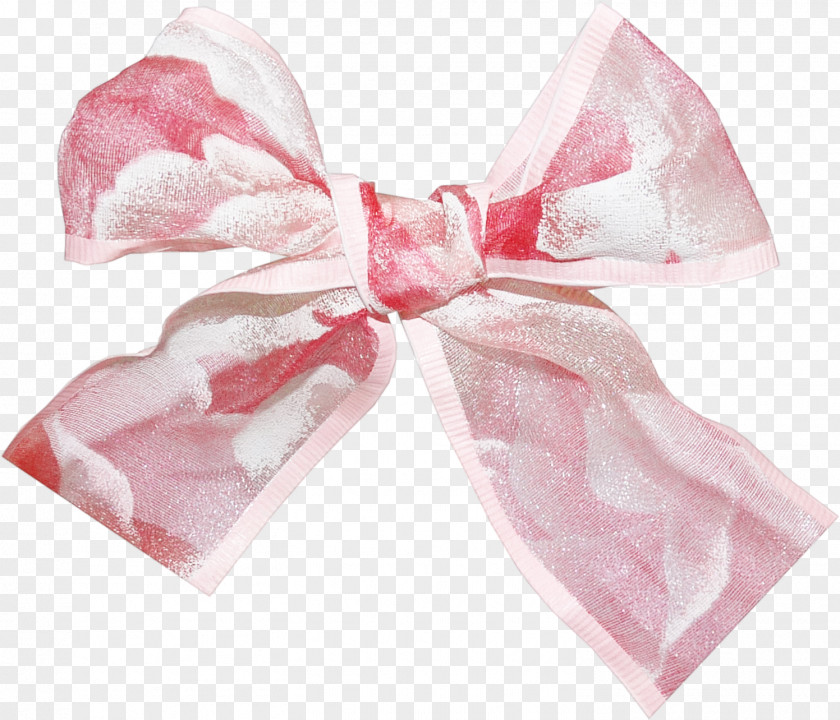 Pink Bow Ribbon Art Clip PNG