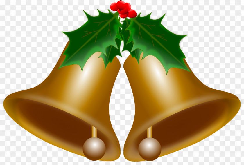Bell Christmas Jingle Clip Art PNG