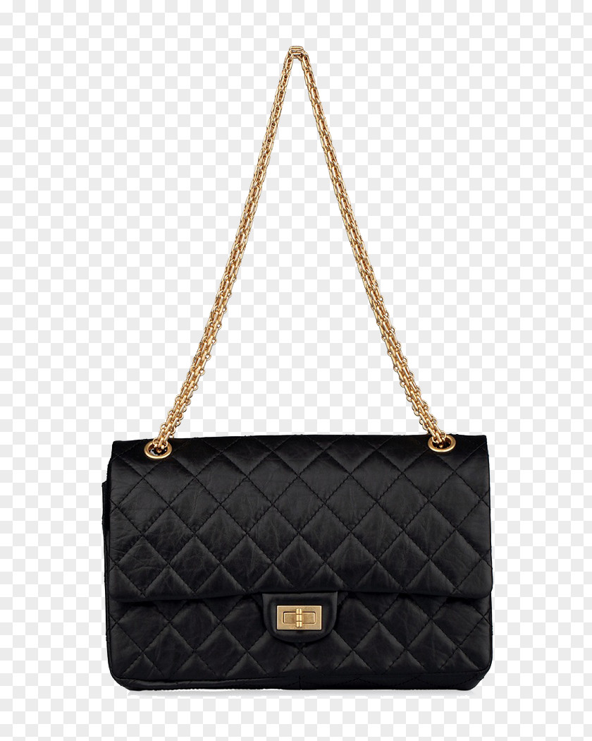 CHANEL Black Chanel Shoulder Bag Lingge 2.55 Handbag Fashion Design Hermxe8s PNG