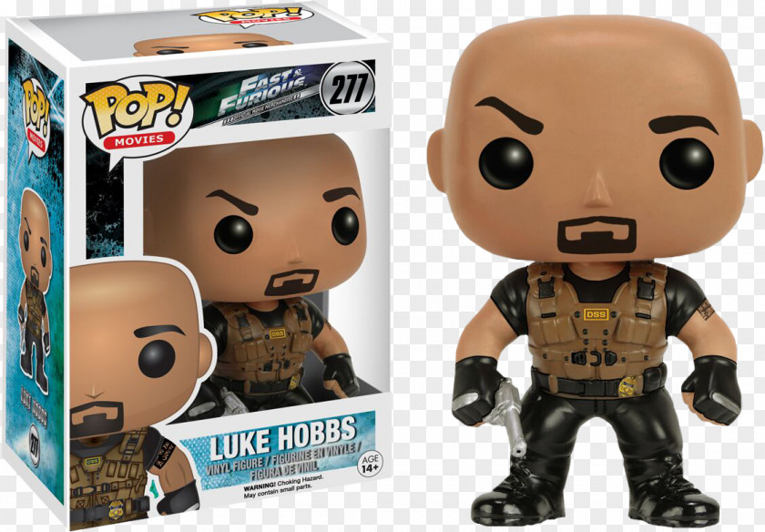 Fast Furious 1 Luke Hobbs Dominic Toretto Brian O'Conner The And Funko PNG
