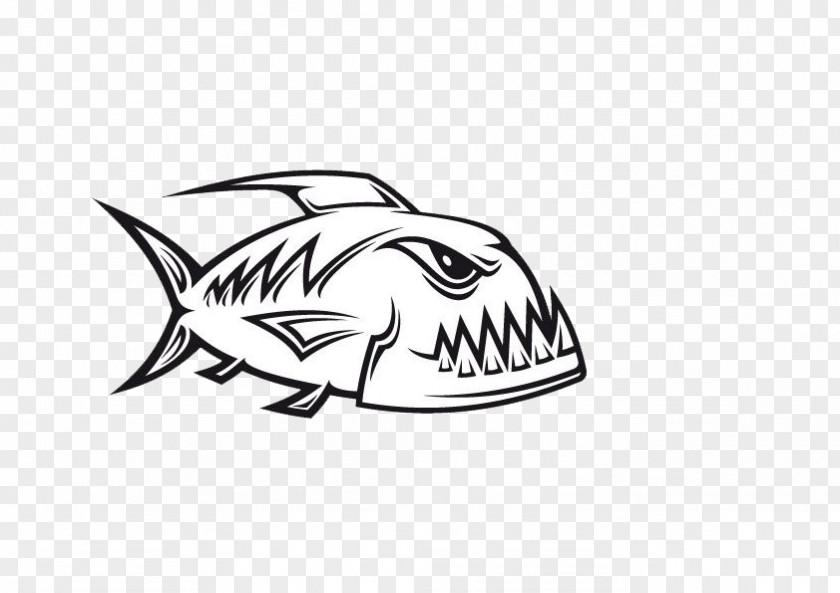Shark Piranha Royalty-free Clip Art PNG