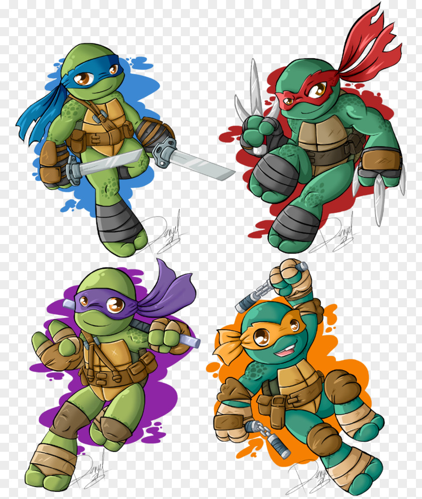 TMNT Donatello Leonardo Raphael Teenage Mutant Ninja Turtles Art PNG