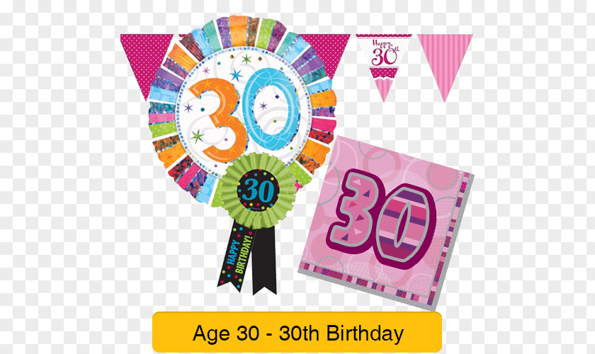 Birthday Balloon Ed's Party Pieces Bag PNG
