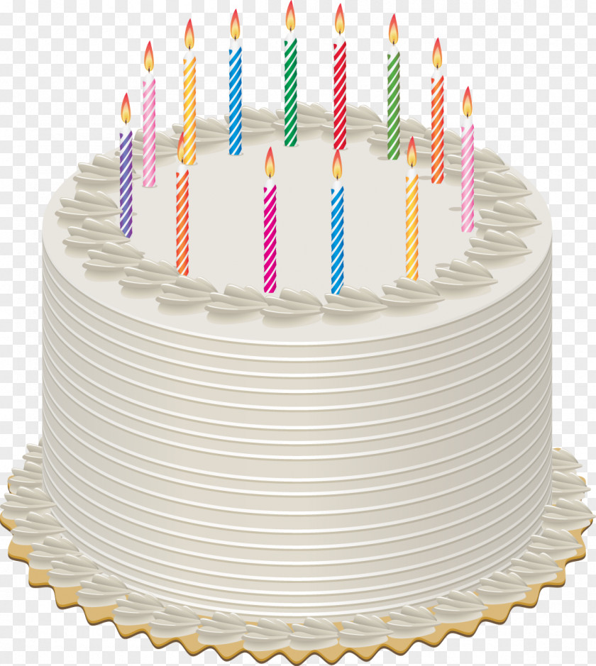 Pasta Birthday Cake Cupcake Candle PNG
