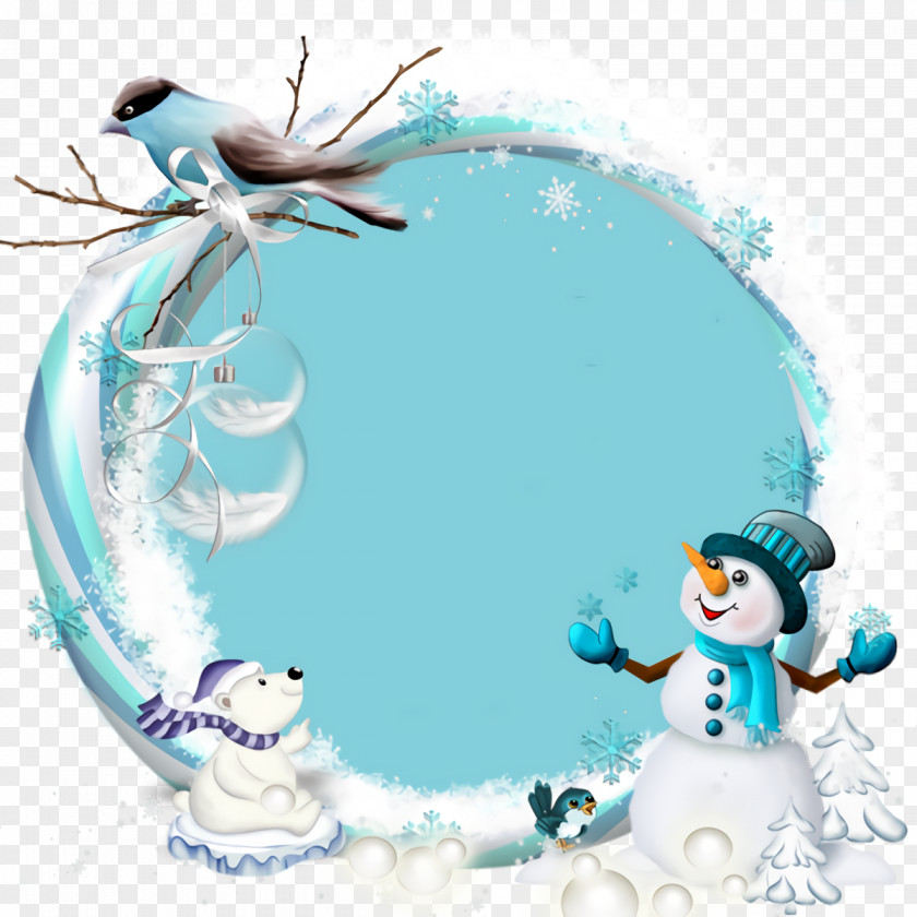Snowman Christmas Ornaments Decoration PNG