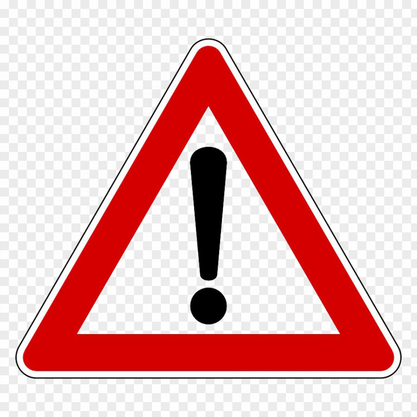Triangle Warning Sign Traffic Clip Art PNG