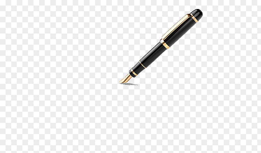 Black Writing Pen Paper Royalty-free Clip Art PNG