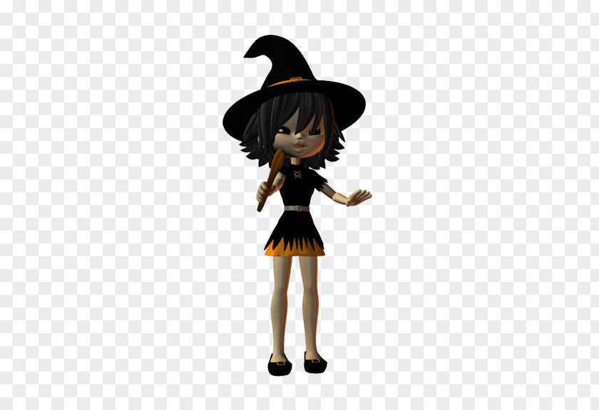 BRUJA Figurine Character Fiction Animated Cartoon PNG