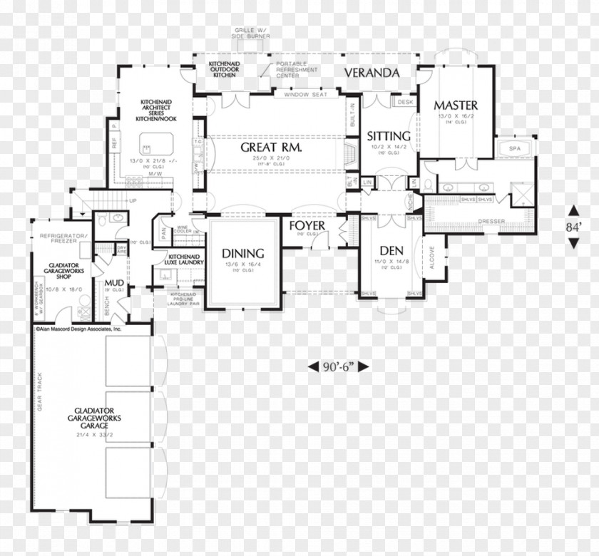 House Floor Plan Bedroom PNG
