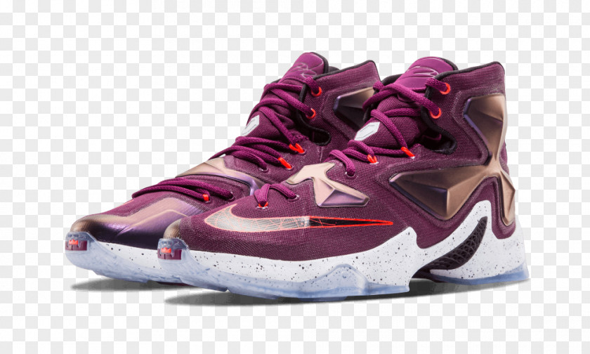 Lebron 13 Sports Shoes Nike Purple Air Jordan PNG