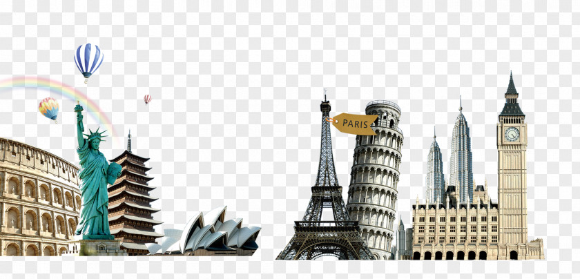 Sydney Opera House, The Eiffel Tower Statue Of Liberty Travel Material House Przewodnik Turystyczny Book Foreign Language PNG