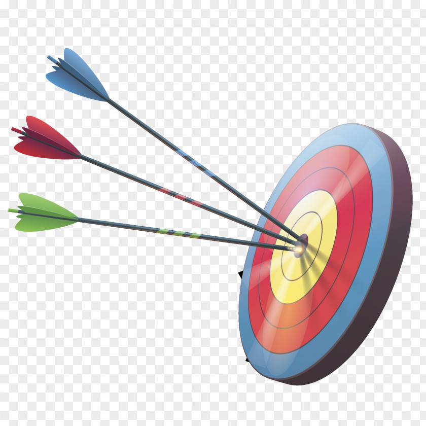 Vector Arrows And Targets Target Archery Arrow Darts PNG