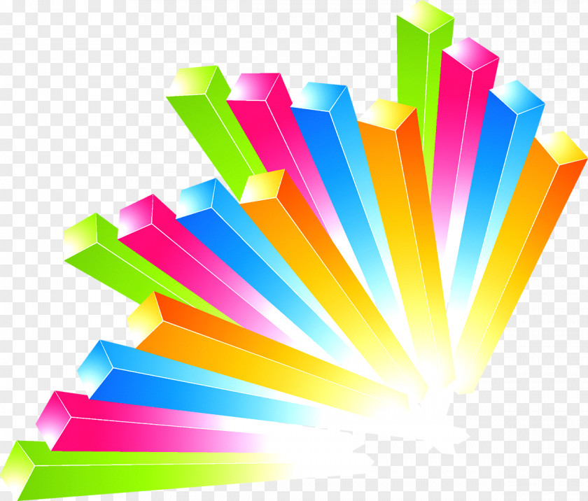 Colorful Cube Graphic Design Illustration PNG