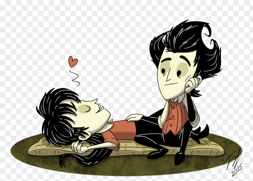 Minecraft Don't Starve Together Video Game Fan Art Drawing PNG