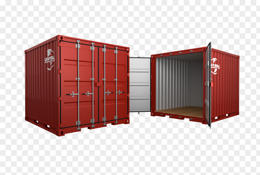 Shipping Container Cargo Intermodal Freight Transport Containerized Housing Unit PNG