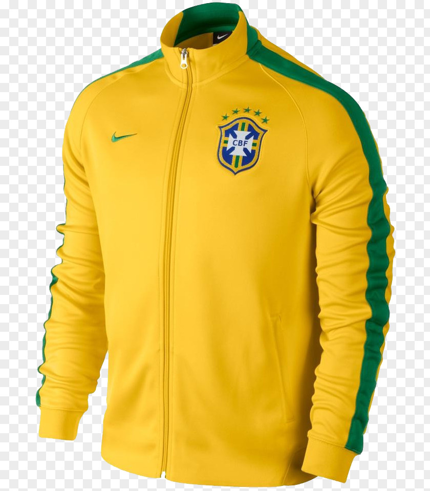 Nike Brazil National Football Team 2014 FIFA World Cup T-shirt PNG