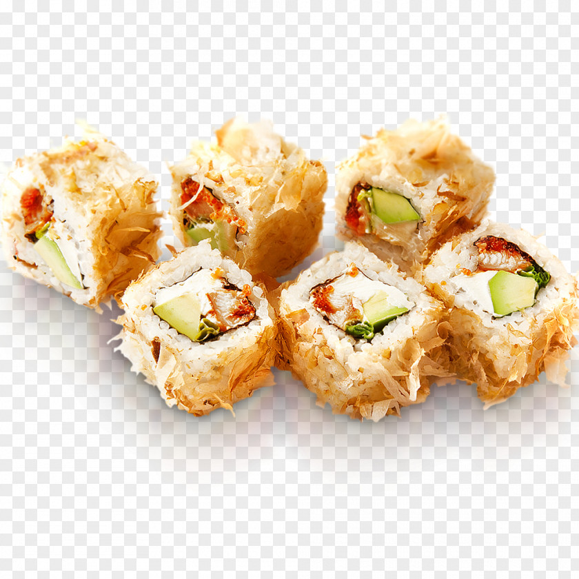 Rusk Makizushi Sushi California Roll Japanese Cuisine Tobiko PNG