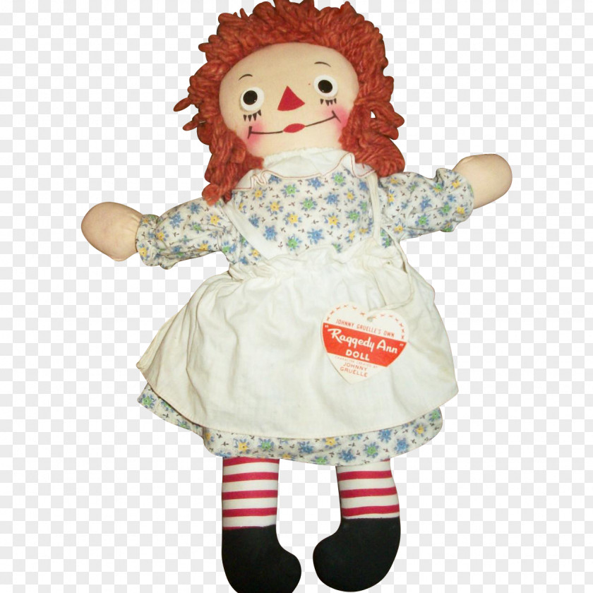 Doll Raggedy Ann National Toy Hall Of Fame Antique PNG